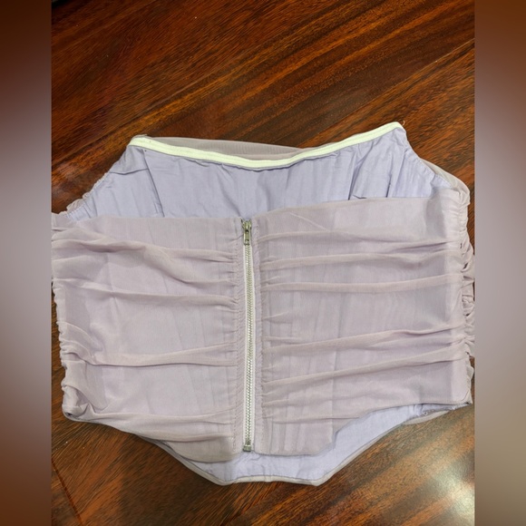 Lavender Corset Top size Large - Picture 3 of 6